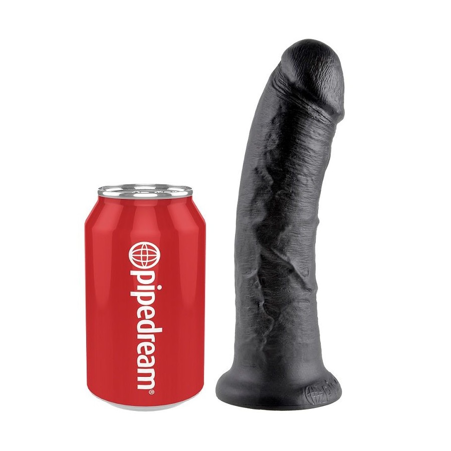 KING COCK - 8 DILDO BLACK 20.3 CM